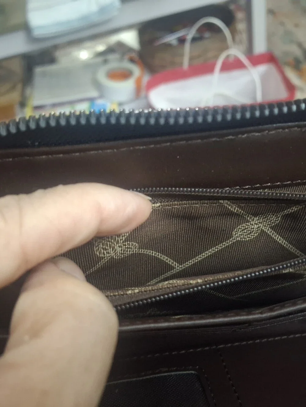 Wrangler wristlet blue